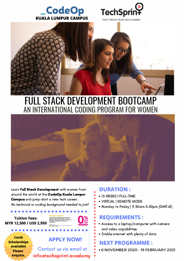 CodeOp Full-Stack Development Bootcamp